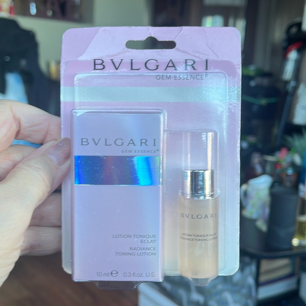 Bulgari Gem Essence Radiance Toning Lotion 10ml. New Sealed.